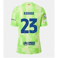 Barcelona Jules Kounde #23 Tretí futbalový dres 2024-25 Krátky Rukáv